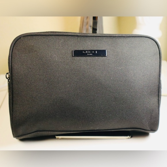 “HOST PICK” Gucci Nylon Toiletry Travel Bag Black - Picture 7 of 11